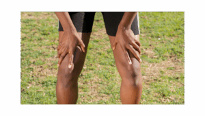 Picture of a runner resting hands on knees. Wabi-Sabi Pilates - North Boulder, Colorado