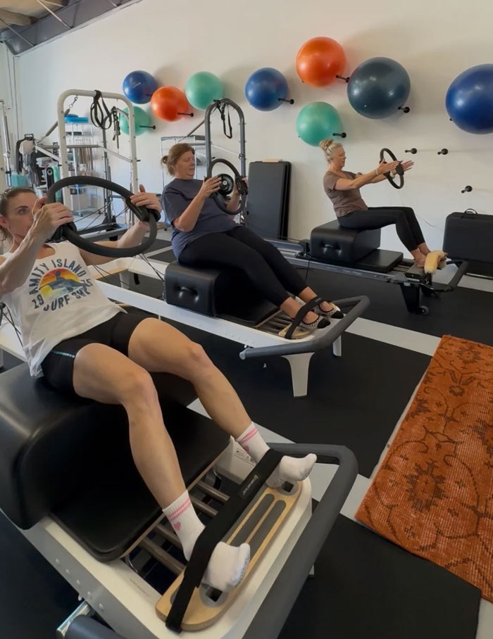 Group Reformer Pilates Class in Boulder, Colorado