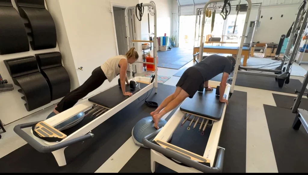 Pilates Duo in our Boulder Pilates Studio